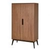 Nateo Concept Commodes Enfant Armoire 2 Portes Noyer