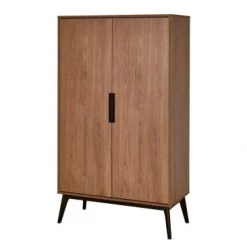 Nateo Concept Commodes Enfant Armoire 2 Portes Noyer
