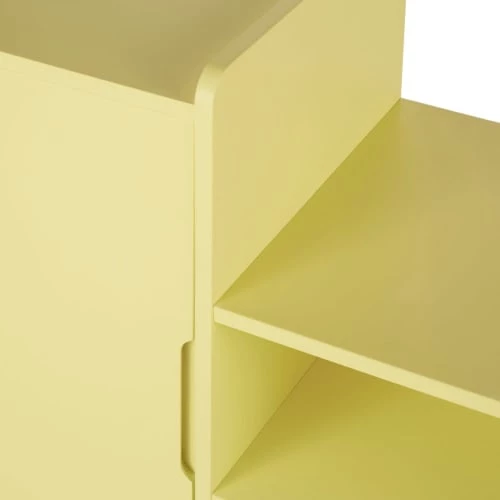 Maisons Du Monde Commodes Enfant Cabinet De Rangement 1 Porte 2 Niches Jaune 3 Maisons Du Monde Commodes Enfant Cabinet De Rangement 1 Porte 2 Niches Jaune – Image 3