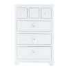 Maisons Du Monde Commodes Et Cabinets Cabinet De Rangement 6 Tiroirs Blanc