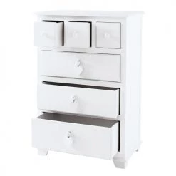 Maisons Du Monde Commodes Et Cabinets Cabinet De Rangement 6 Tiroirs Blanc 7 Maisons Du Monde Commodes Et Cabinets Cabinet De Rangement 6 Tiroirs Blanc -Commodes enfant Soldes cabinet de rangement 6 tiroirs blanc 1000 14 6 116651 13
