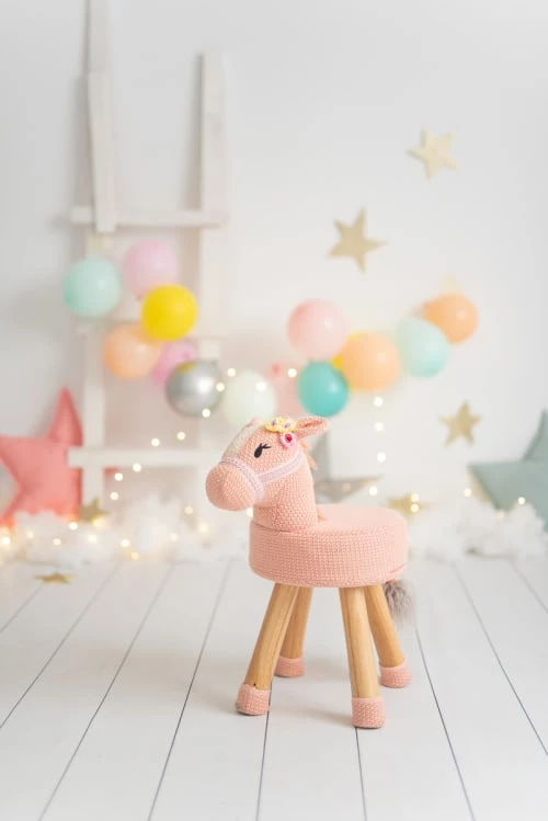 Crochetts Tables Et Chaises Enfant Chaise Artax 100% Coton Rose 2 Crochetts Tables Et Chaises Enfant Chaise Artax 100% Coton Rose – Image 2