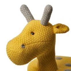 Crochetts Tables Et Chaises Enfant Chaise Berta 100% Coton Jaune -Commodes enfant Soldes chaise berta 100 coton jaune 3