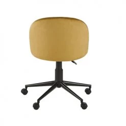 Maisons Du Monde Chaises De Bureau Enfant Chaise De Bureau à Roulettes En Velours Jaune Moutarde Et Métal Noir 9 Maisons Du Monde Chaises De Bureau Enfant Chaise De Bureau à Roulettes En Velours Jaune Moutarde Et Métal Noir -Commodes enfant Soldes chaise de bureau a roulettes en velours jaune moutarde et metal noir 1000 12 18 225313 4