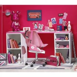 Maisons Du Monde Chaises De Bureau Enfant Chaise De Bureau à Roulettes Rose -Commodes enfant Soldes chaise de bureau a roulettes rose 1000 1 33 134964 2