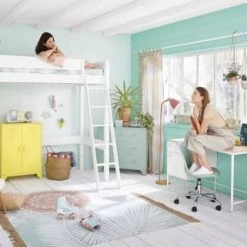 Maisons Du Monde Chaises De Bureau Enfant Chaise De Bureau à Roulettes Verte -Commodes enfant Soldes chaise de bureau a roulettes verte 1000 14 10 192505 5