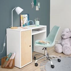 Maisons Du Monde Chaises De Bureau Enfant Chaise De Bureau à Roulettes Verte -Commodes enfant Soldes chaise de bureau a roulettes verte 1000 14 10 192505 6