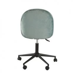 Maisons Du Monde Chaises De Bureau Enfant Chaise De Bureau à Roulettes Verte Et Métal Noir -Commodes enfant Soldes chaise de bureau a roulettes verte et metal noir 1000 12 12 225143 4