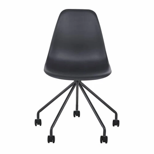 Maisons Du Monde Chaises De Bureau Enfant Chaise De Bureau Enfant Gris Anthracite à Roulettes 2 Maisons Du Monde Chaises De Bureau Enfant Chaise De Bureau Enfant Gris Anthracite à Roulettes – Image 2