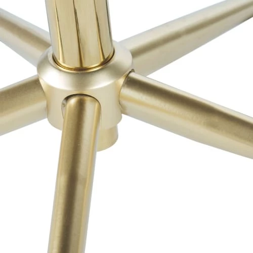 Maisons Du Monde Chaises De Bureau Enfant Chaise De Bureau Vintage à Roulettes En Velours Terracotta 4 Maisons Du Monde Chaises De Bureau Enfant Chaise De Bureau Vintage à Roulettes En Velours Terracotta – Image 4