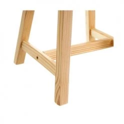 Wadiga Tables Et Chaises Enfant Chaise Enfant Blanc Et Bois - 28x28x50cm -Commodes enfant Soldes chaise enfant blanc et bois 28x28x50cm 2