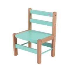 Combelle Tables Et Chaises Enfant Chaise Enfant Louise - Bicolore Vert Menthe - 33x46x27 Cm -Commodes enfant Soldes chaise enfant louise bicolore vert menthe 33x46x27 cm 4