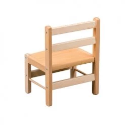 Combelle Tables Et Chaises Enfant Chaise Enfant Louise - Vernis Naturel - 33x46x27 Cm -Commodes enfant Soldes chaise enfant louise vernis naturel 33x46x27 cm 3