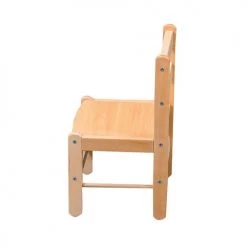 Combelle Tables Et Chaises Enfant Chaise Enfant Louise - Vernis Naturel - 33x46x27 Cm -Commodes enfant Soldes chaise enfant louise vernis naturel 33x46x27 cm 4