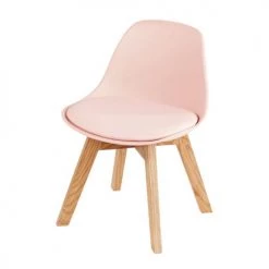 Maisons Du Monde Fauteuils Et Poufs Enfant Chaise Style Scandinave Enfant Rose Et Chêne