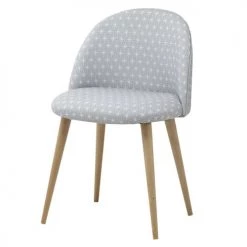 Maisons Du Monde Fauteuils Et Poufs Enfant Chaise Vintage Grise Motifs étoiles Et Bouleau