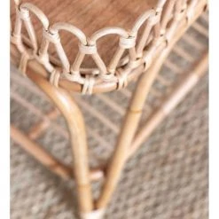 Saudara Collections Tables Et Chaises Enfant Chevet / Table D'appoint En Rotin Naturel - Plateau Fantaisie -Commodes enfant Soldes chevet table d appoint en rotin naturel plateau fantaisie 2