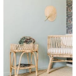Saudara Collections Tables Et Chaises Enfant Chevet / Table D'appoint En Rotin Naturel - Plateau Fantaisie -Commodes enfant Soldes chevet table d appoint en rotin naturel plateau fantaisie 3