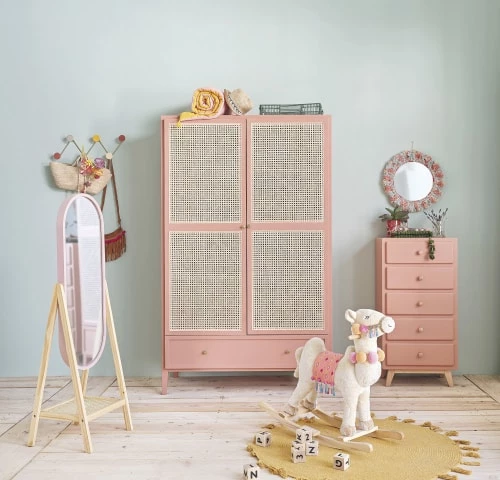 Maisons Du Monde Commodes Enfant Chiffonnier Vintage 5 Tiroirs Terracotta 6 Maisons Du Monde Commodes Enfant Chiffonnier Vintage 5 Tiroirs Terracotta – Image 6