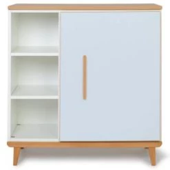 Wookids Commodes Enfant Commode 1 Porte Bleu Ciel -Commodes enfant Soldes commode 1 porte bleu ciel 6