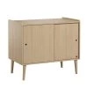 Vox Commodes Enfant Commode 2 Portes Coulissantes Naturel