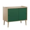 Vox Commodes Enfant Commode 2 Portes Coulissantes Naturel