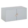 Vox Commodes Enfant Commode 2 Portes Gris