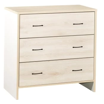 BabyPrice Commodes Enfant Commode 3 Tiroirs 88x87x47cm En Bois Gris 6 BabyPrice Commodes Enfant Commode 3 Tiroirs 88x87x47cm En Bois Gris – Image 6