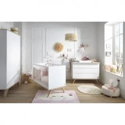 Sauthon Commodes Enfant Commode 3 Tiroirs 95x115x51cm En Bois Blanc 8 Sauthon Commodes Enfant Commode 3 Tiroirs 95x115x51cm En Bois Blanc -Commodes enfant Soldes commode 3 tiroirs 95x115x51cm en bois blanc 2