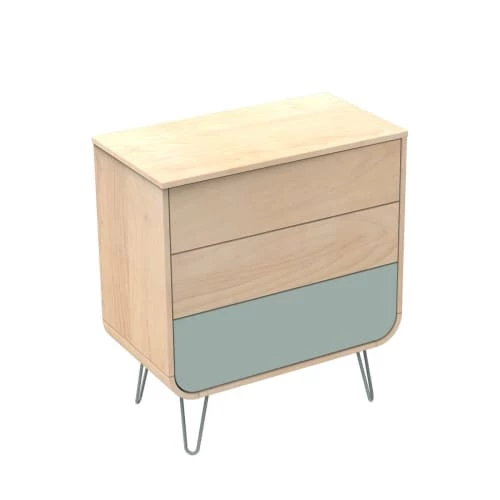 Sauthon Original Commodes Enfant Commode 3 Tiroirs 97x87x48cm En Bois Bleu 1 Sauthon Original Commodes Enfant Commode 3 Tiroirs 97x87x48cm En Bois Bleu