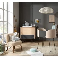 Sauthon Original Commodes Enfant Commode 3 Tiroirs 97x87x48cm En Bois Gris 8 Sauthon Original Commodes Enfant Commode 3 Tiroirs 97x87x48cm En Bois Gris -Commodes enfant Soldes commode 3 tiroirs 97x87x48cm en bois gris 6