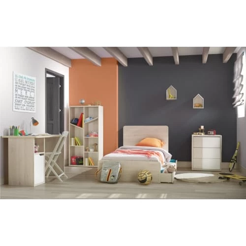 Galipette Commodes Enfant Commode 3 Tiroirs Bébé Effet Bois Beige Clair 4 Galipette Commodes Enfant Commode 3 Tiroirs Bébé Effet Bois Beige Clair – Image 4