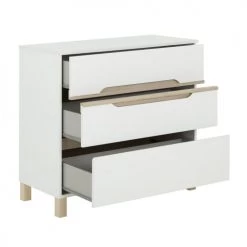 Galipette Commodes Enfant Commode 3 Tiroirs Blanc -Commodes enfant Soldes commode 3 tiroirs blanc 17