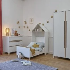 Galipette Commodes Enfant Commode 3 Tiroirs Blanc -Commodes enfant Soldes commode 3 tiroirs blanc 18