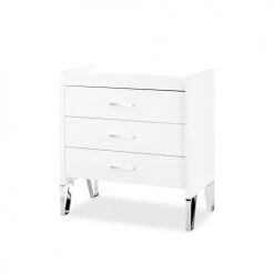 Little Sky By Klups Commodes Enfant Commode 3 Tiroirs Blanc