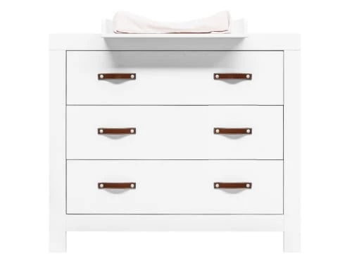 Bopita Commodes Enfant Commode 3 Tiroirs Blanc 6 Bopita Commodes Enfant Commode 3 Tiroirs Blanc – Image 6
