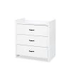 Little Sky By Klups Commodes Enfant Commode 3 Tiroirs Blanc
