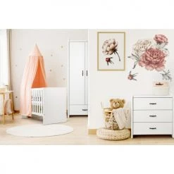 Little Sky By Klups Commodes Enfant Commode 3 Tiroirs Blanc -Commodes enfant Soldes commode 3 tiroirs blanc 53