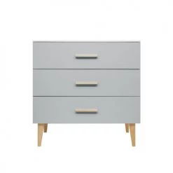Bopita Commodes Enfant Commode 3 Tiroirs Blanc Gris 8 Bopita Commodes Enfant Commode 3 Tiroirs Blanc Gris -Commodes enfant Soldes commode 3 tiroirs blanc gris 6