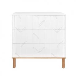 Bellamy Commodes Enfant Commode 3 Tiroirs Blanc Naturel