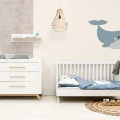 Bopita Commodes Enfant Commode 3 Tiroirs Blanc Naturel Naturel -Commodes enfant Soldes commode 3 tiroirs blanc naturel naturel 11