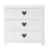 Maisons Du Monde Commodes Et Cabinets Commode 3 Tiroirs Blanche