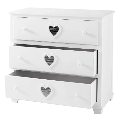 Maisons Du Monde Commodes Et Cabinets Commode 3 Tiroirs Blanche 3 Maisons Du Monde Commodes Et Cabinets Commode 3 Tiroirs Blanche – Image 3