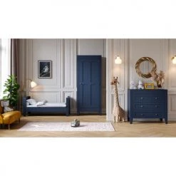 Vox Commodes Enfant Commode 3 Tiroirs Bleu -Commodes enfant Soldes commode 3 tiroirs bleu 2
