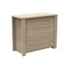 Sauthon Commodes Enfant Commode 3 Tiroirs Couleur Bois