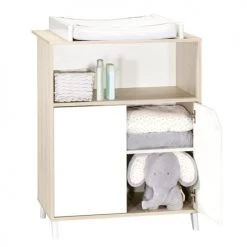 BabyPrice Commodes Enfant Commode à Langer 103x76x66cm En Bois Beige 9 BabyPrice Commodes Enfant Commode à Langer 103x76x66cm En Bois Beige -Commodes enfant Soldes commode a langer 103x76x66cm en bois beige 3