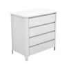 ID Kids Commodes Enfant Commode à Langer Bois Massif Blanc