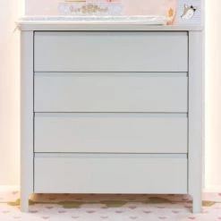 ID Kids Commodes Enfant Commode à Langer Bois Massif Blanc -Commodes enfant Soldes commode a langer bois massif blanc 2