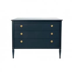 Lignea Kids Commodes Enfant Commode Bébé Bois Massif Vert Profond