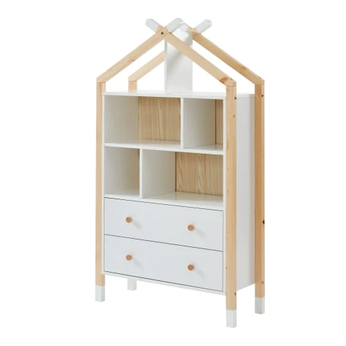 Baita Commodes Enfant Commode Blanc 3 Tiroirs 81cm 2 Baita Commodes Enfant Commode Blanc 3 Tiroirs 81cm – Image 2